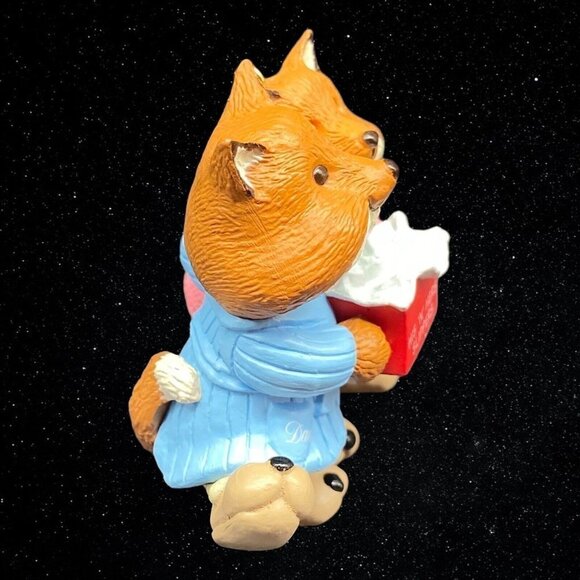 1993 Hallmark Keepsake Christmas Ornament Mom And Dad His 'N Hers Slippers New - Picture 4 of 6